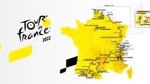 Le Tour de France 2022 passera par les Ardennes !